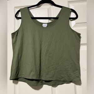 Chico's Forest Green Tank Top